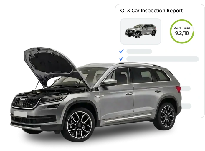 Car inspection service illustration